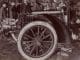 Pneu de 1905 pendant le concours de la roue à Puteaux